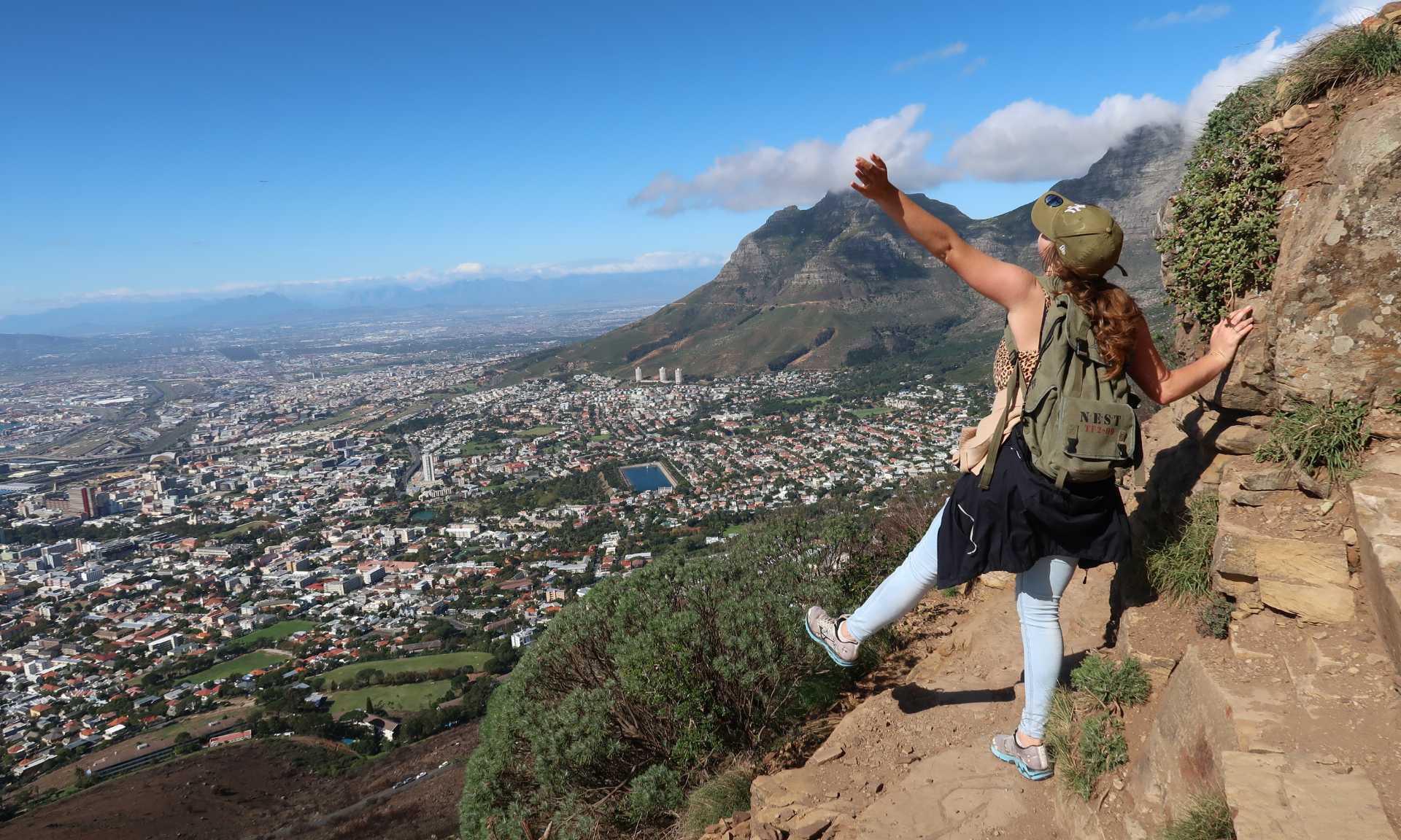 Yara Verschuren at Lion's Head Cape Town