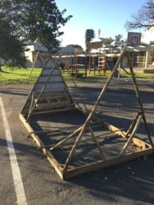 Organic Farming Internship - chicken tractor