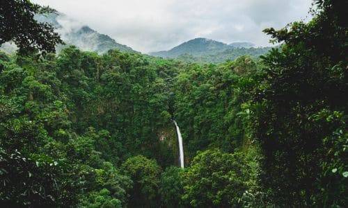 La Fortuna Waterfall in Costa Rica