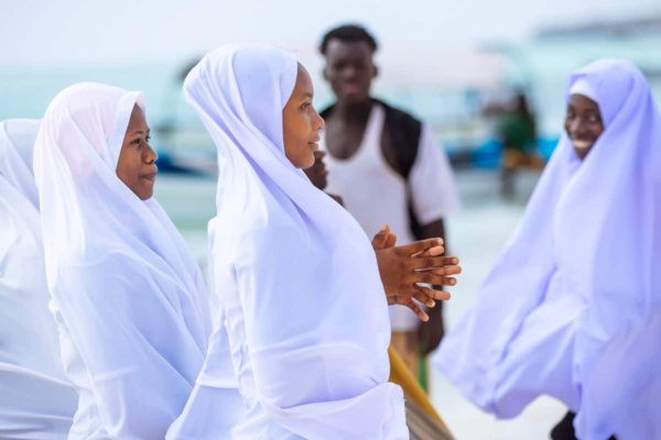 Girls in Zanzibar