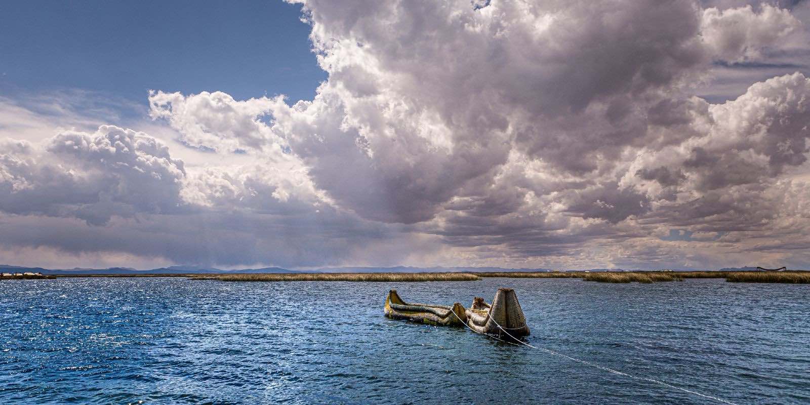 a lake in Peru