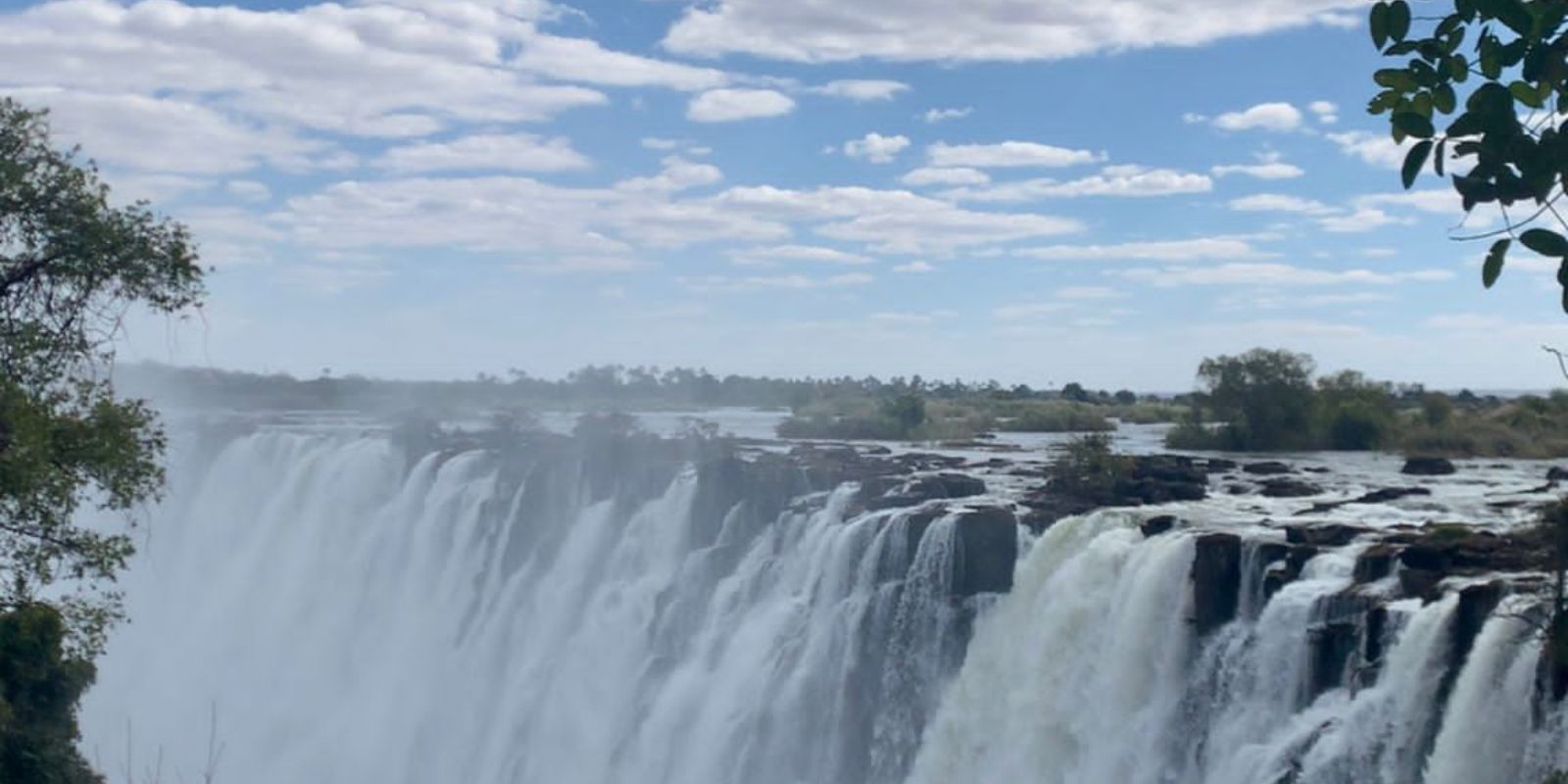 waterfalls in Zambia