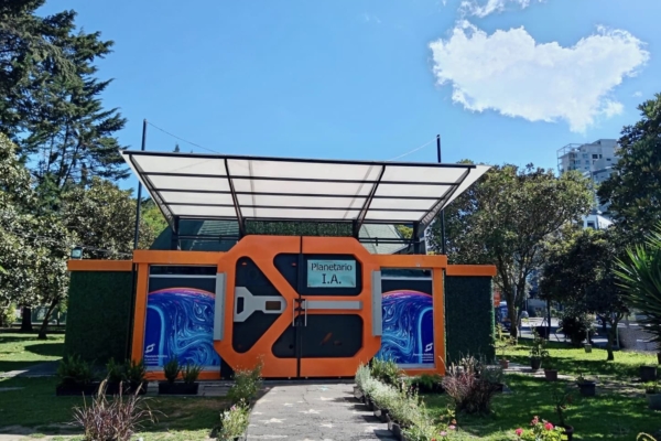 The facility for the robotics internship in Ecuador.