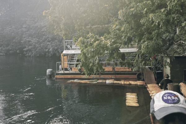A boat dock.