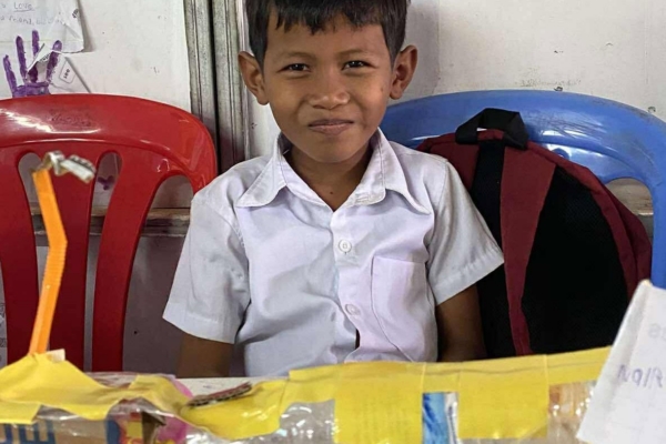 student in cambodia