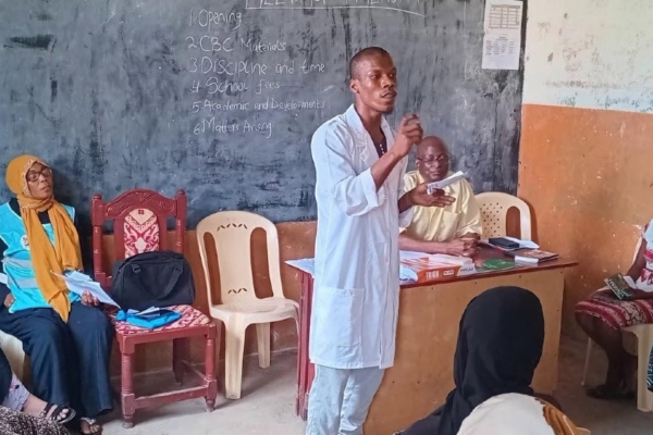 Business skills training in Kenya